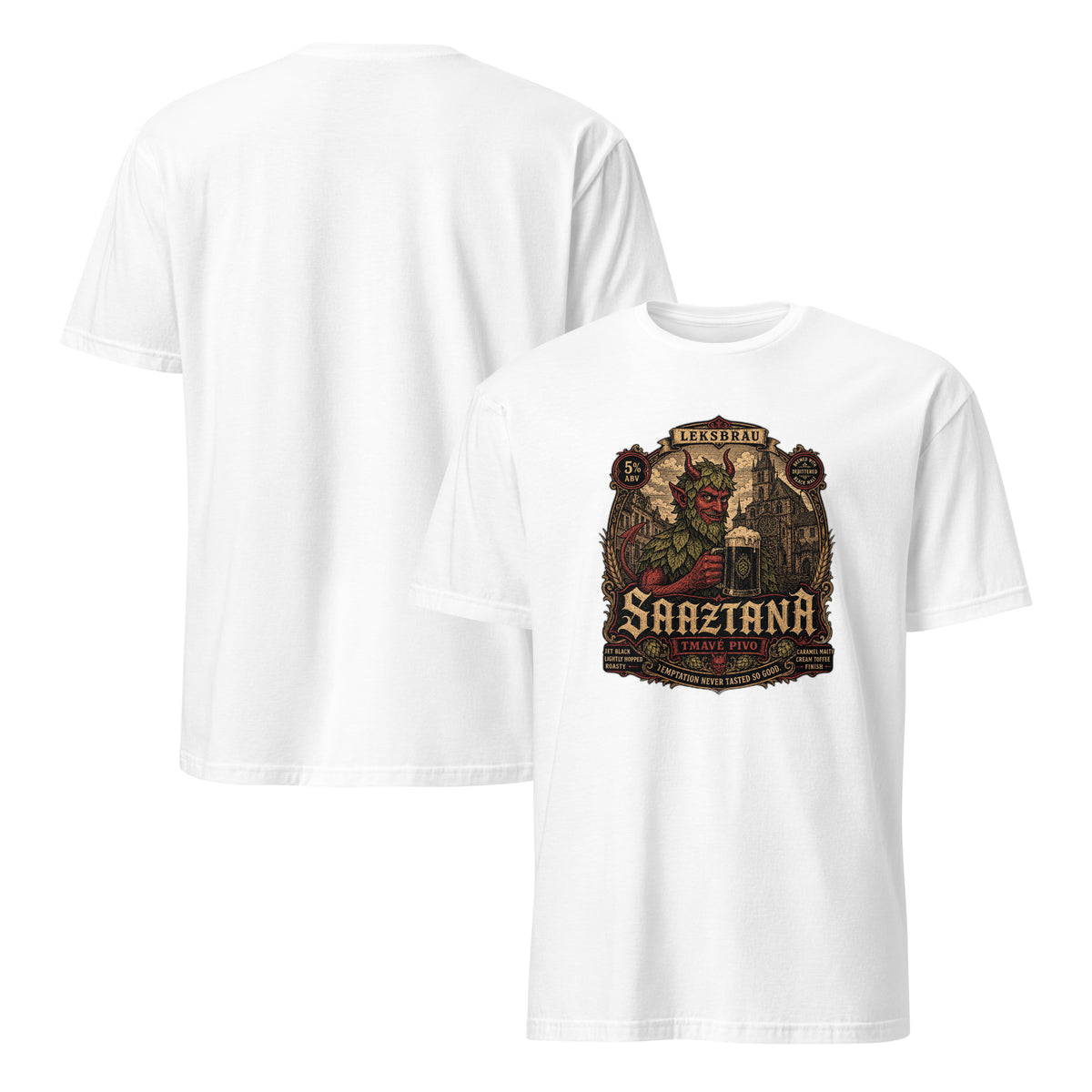 Dark Temptation — Saaztana Czech Lager Tee