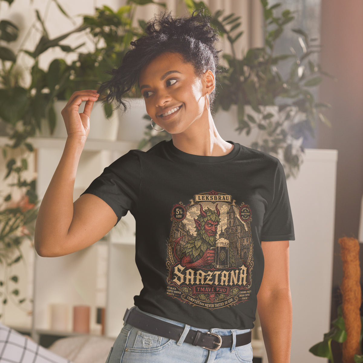 Dark Temptation — Saaztana Czech Lager Tee