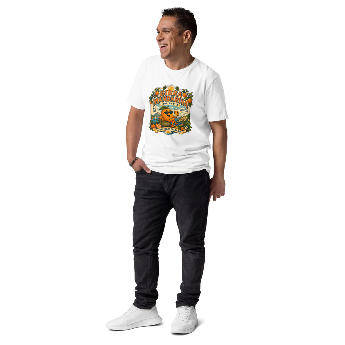 Mediterranean Sunshine — Birra Mandarina Pils Tee